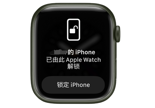 金溪苹果手机维修分享用 AppleWatch 解锁配备面容 ID 的 iPhone方法 